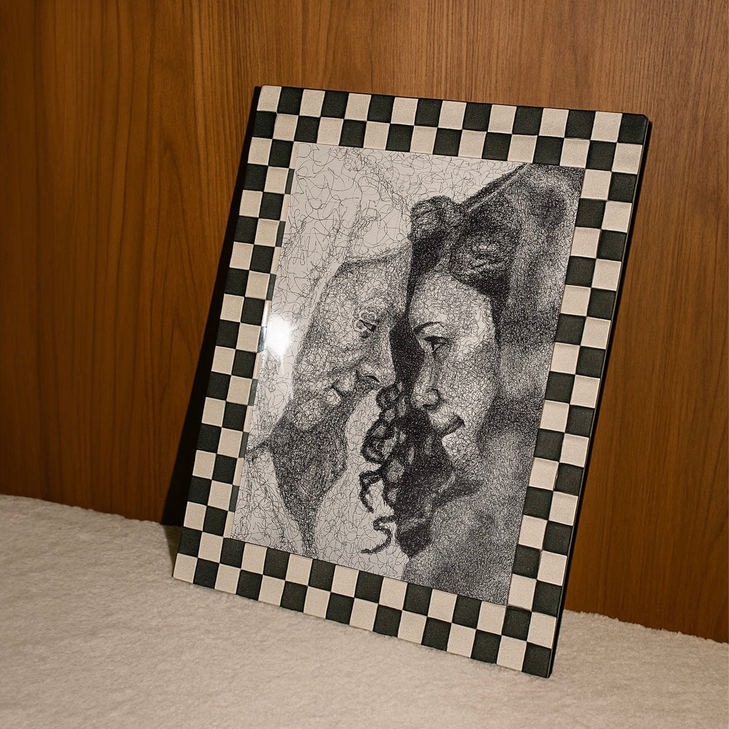 ‘RUE AND JULES’ print