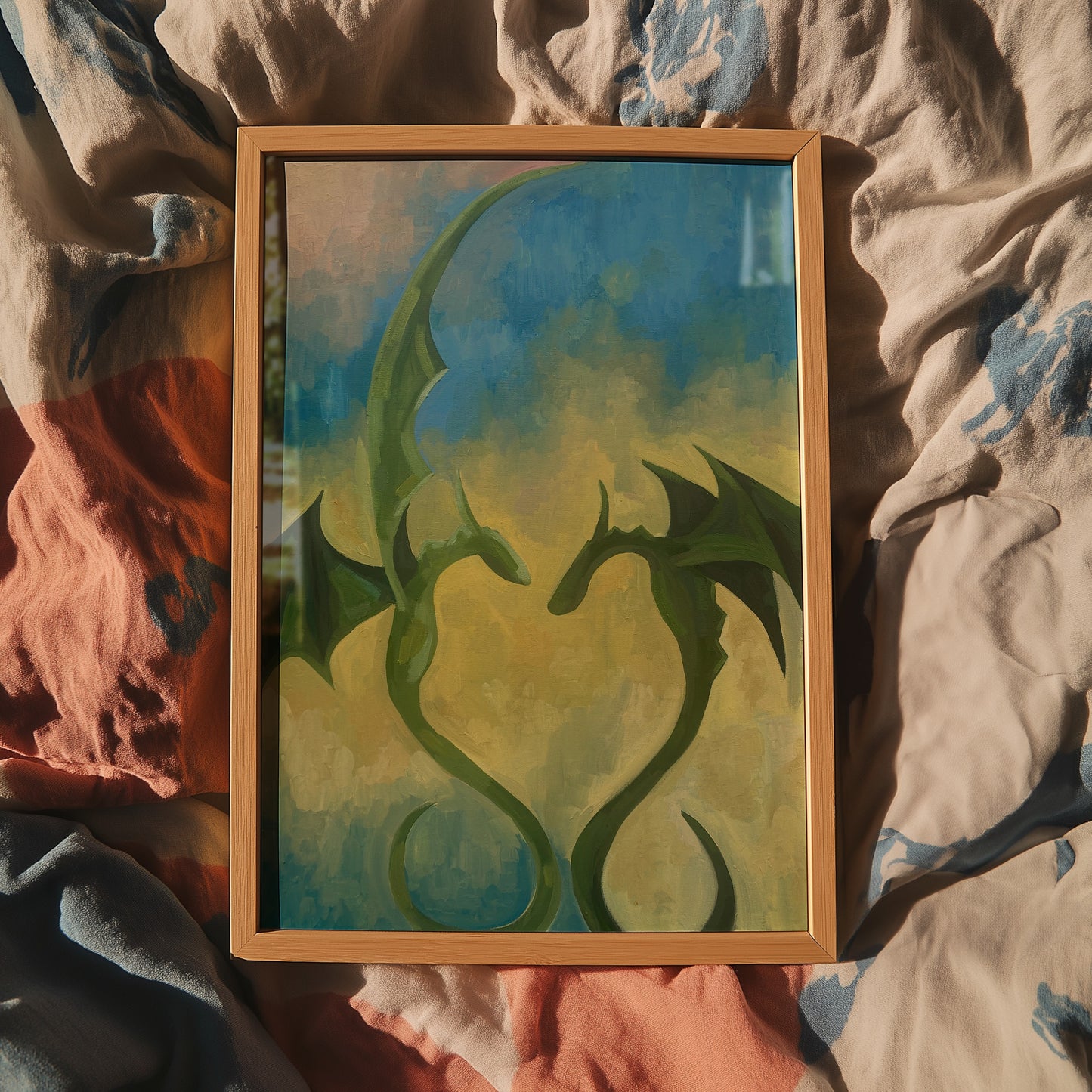 ‘DRAGONS’ print