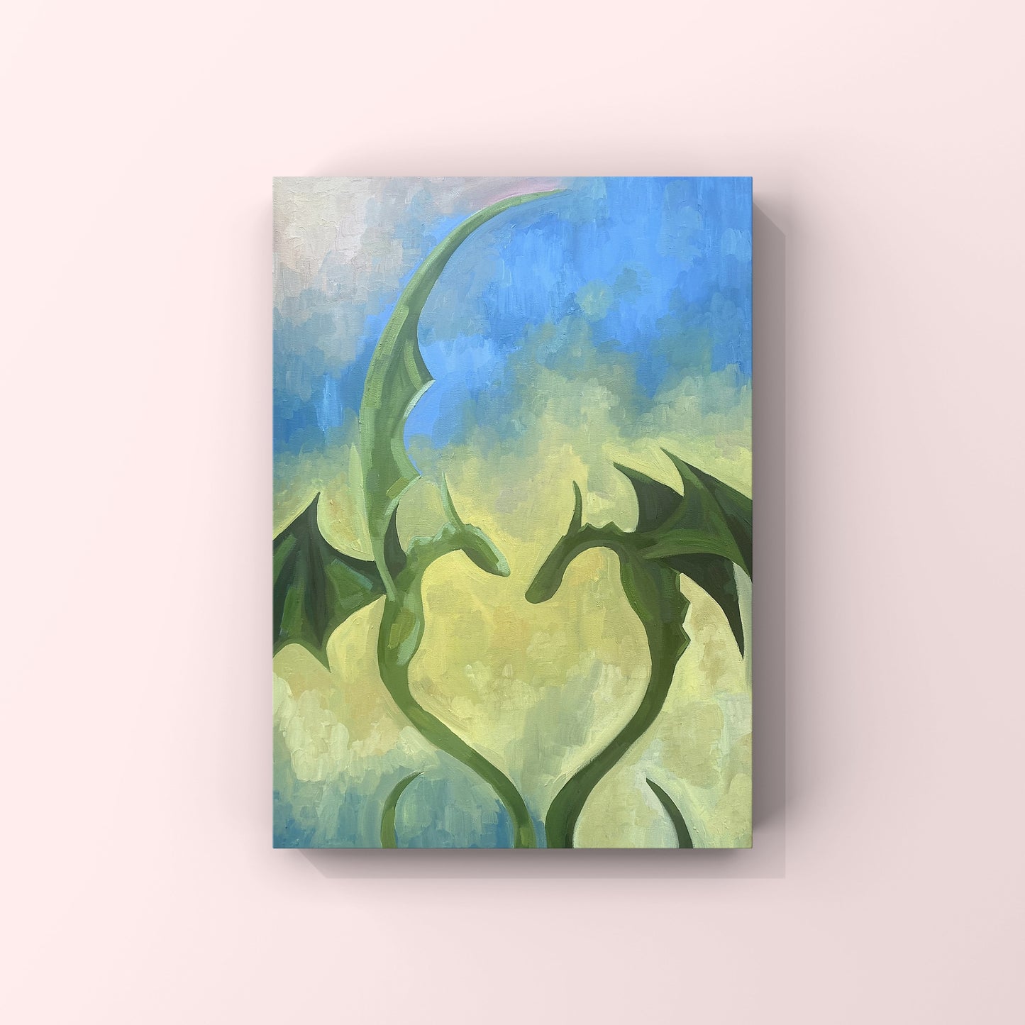 ‘DRAGONS’ greeting card