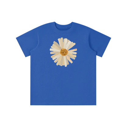 ‘PATCHWORK’ yellow detail baby tee