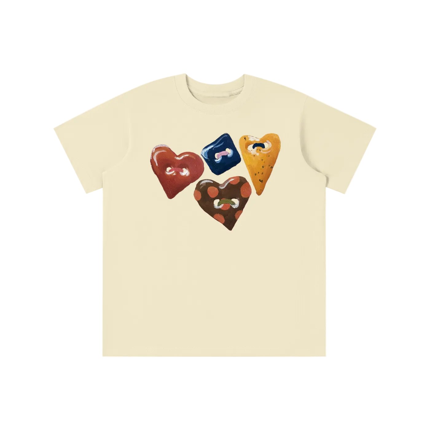 ‘CUTE AS A BUTTON’ baby tee