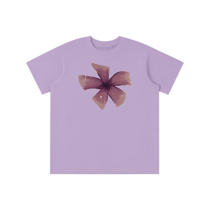 ‘FLEUR’ pink detail baby tee