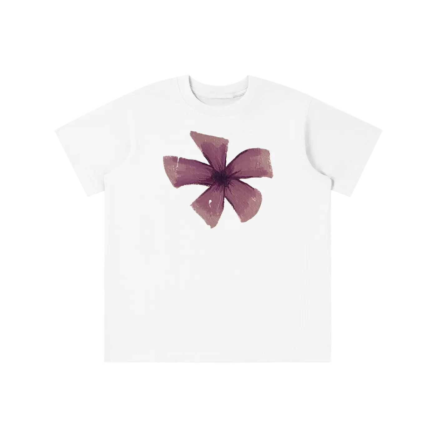 ‘FLEUR’ pink detail baby tee
