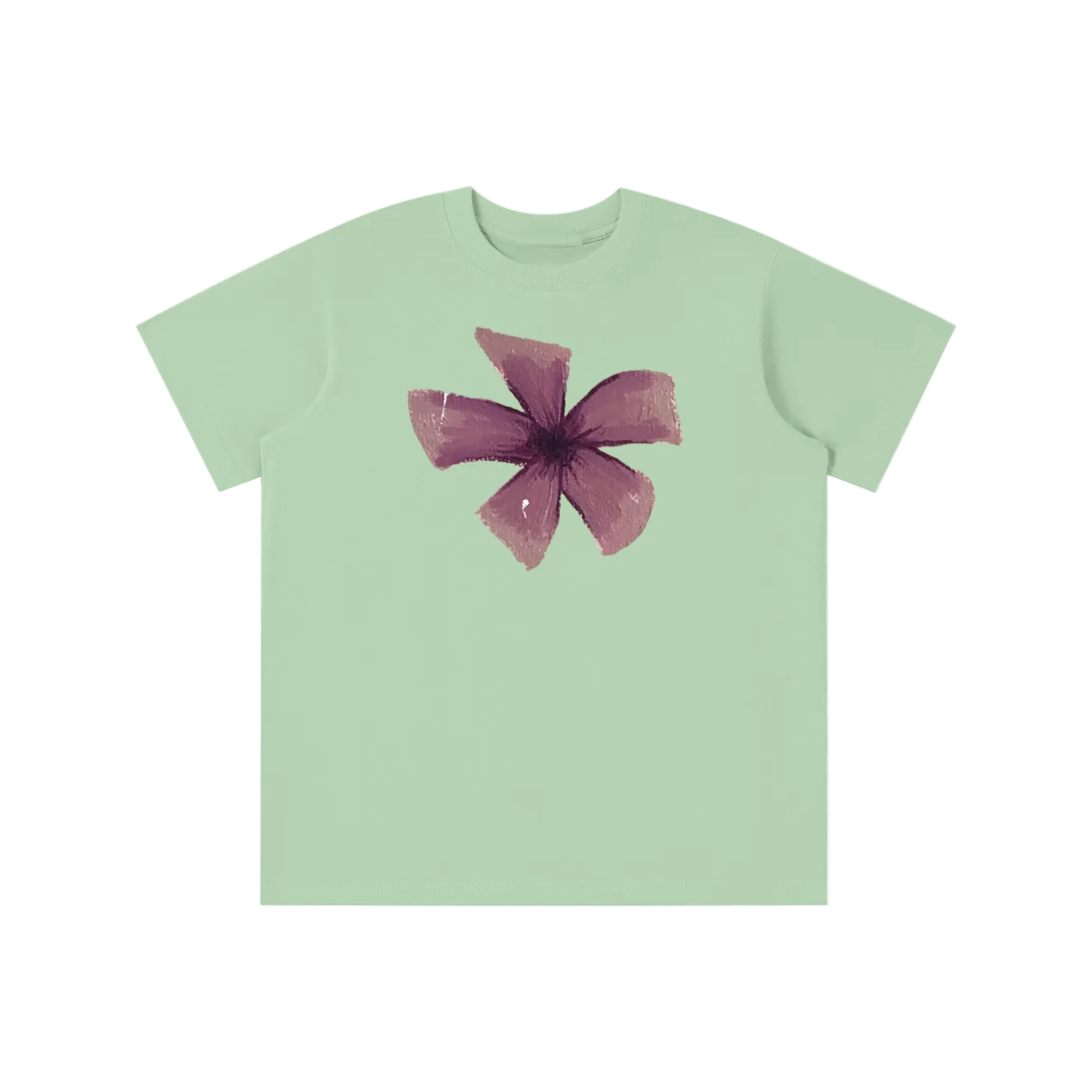‘FLEUR’ pink detail baby tee