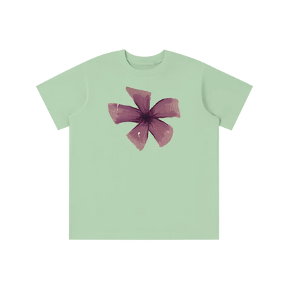 ‘FLEUR’ pink detail baby tee