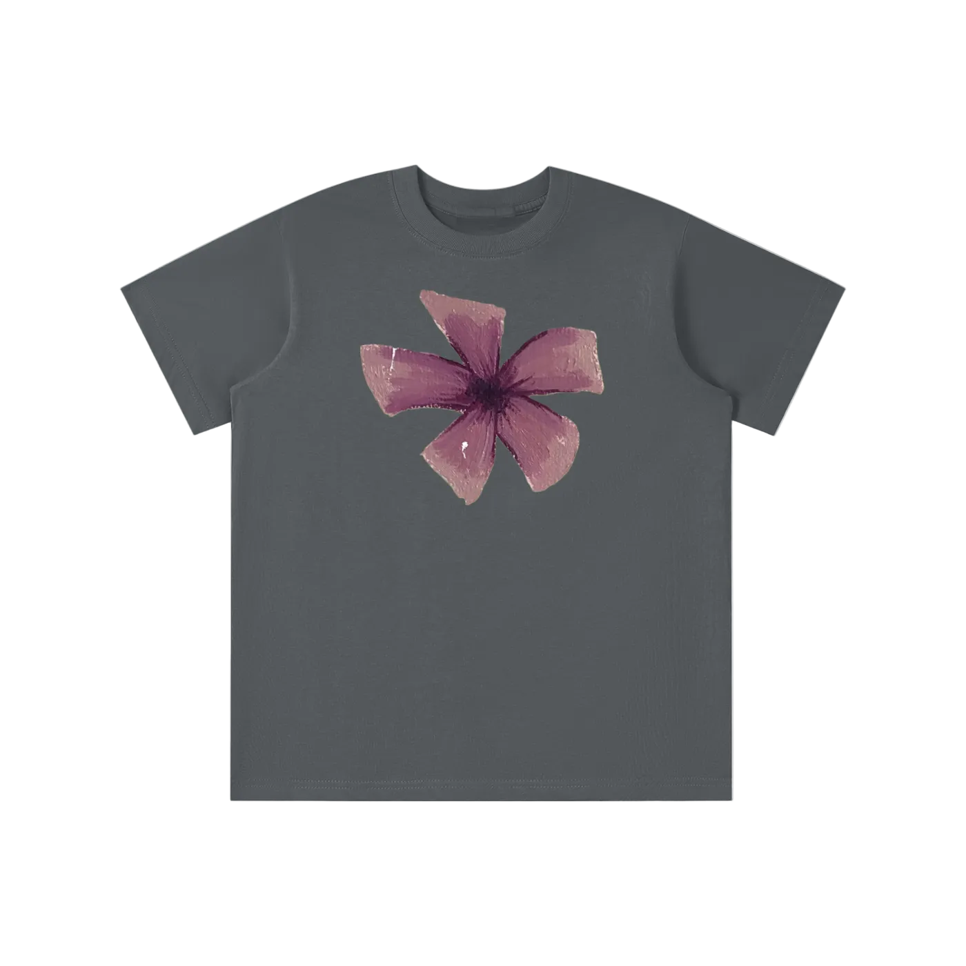 ‘FLEUR’ pink detail baby tee
