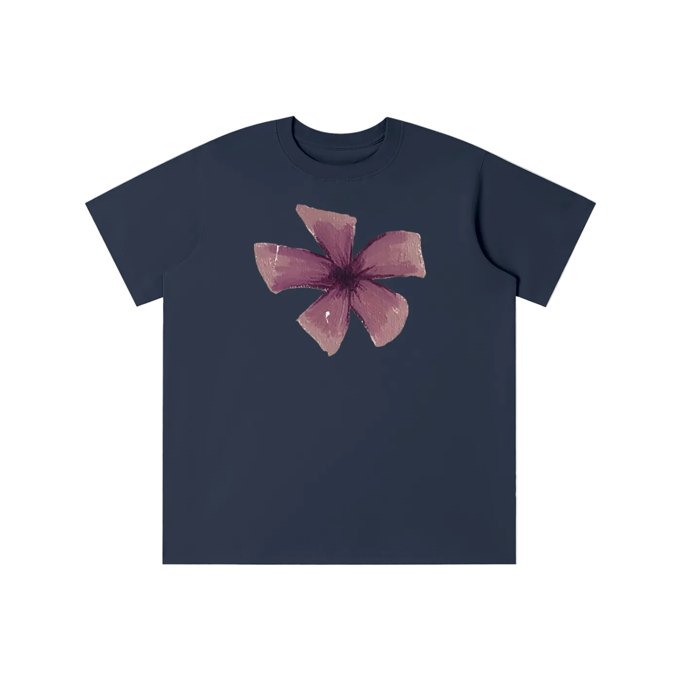 ‘FLEUR’ pink detail baby tee