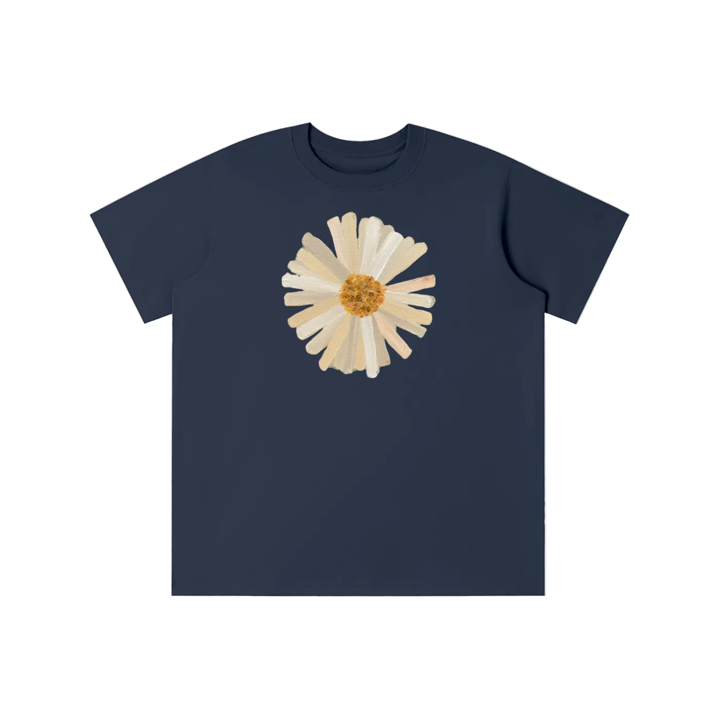 ‘PATCHWORK’ yellow detail baby tee