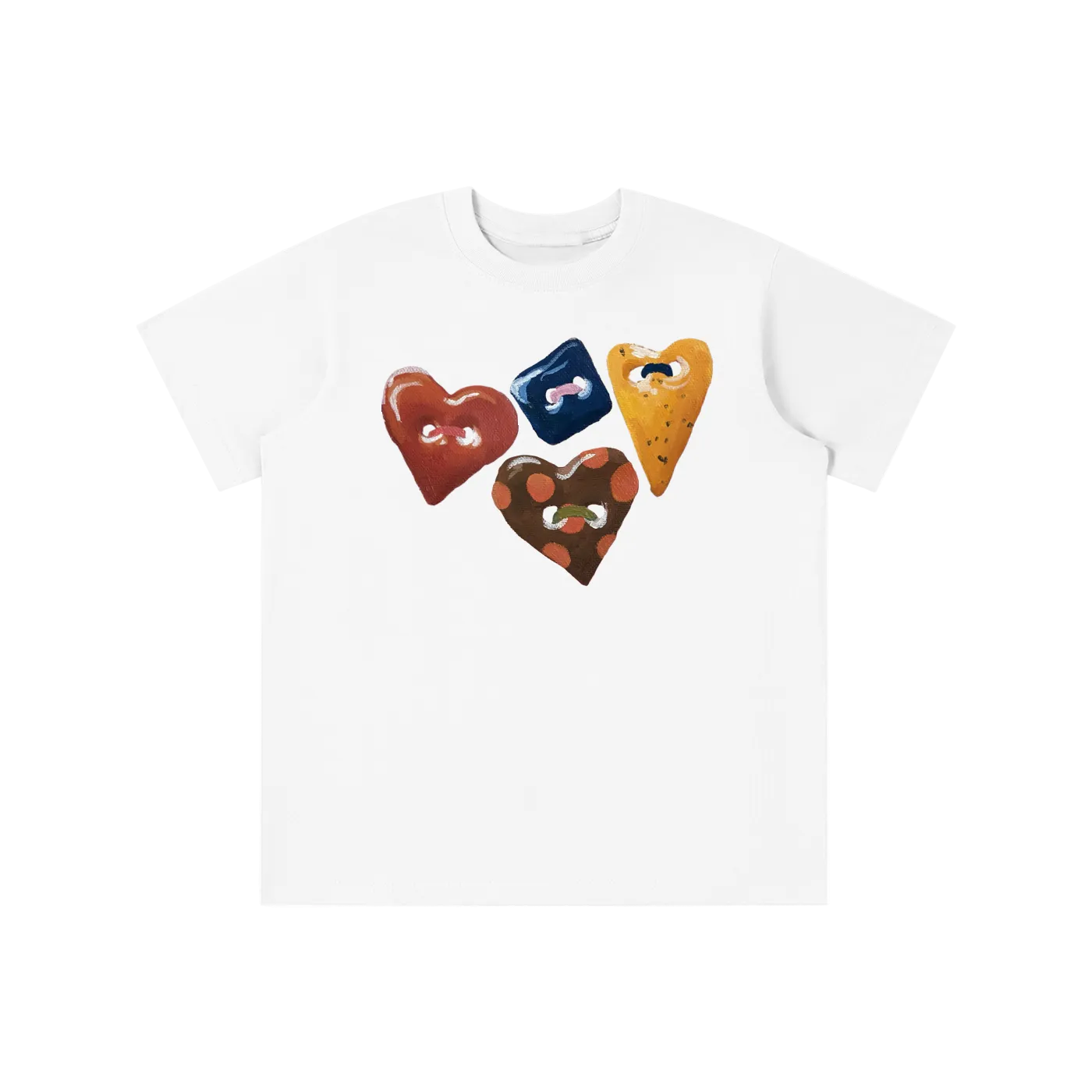 ‘CUTE AS A BUTTON’ baby tee